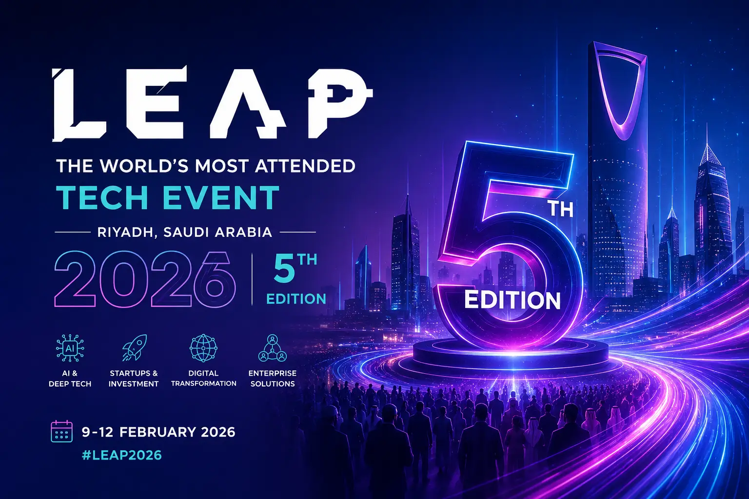 ليب 2026: الحدث التقني العالمي للمملكة العربية السعودية